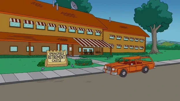 Casa de retiro de Springfield - Los Simpsons