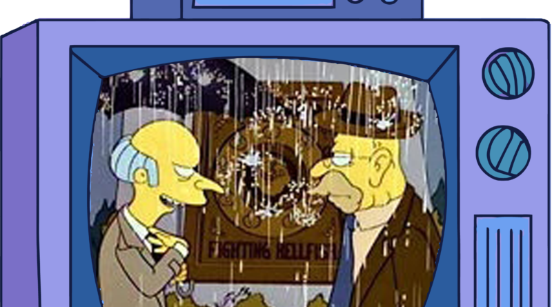 Raging Abe Simpson and His Grumbling Grandson in 