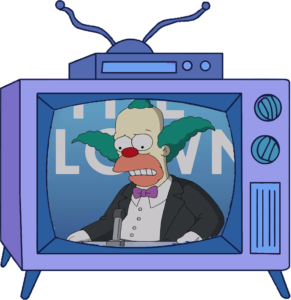 Clown in the Dumps
Payaso triste
El payaso deprimido
Los Simpsons Temporada 26 Episodio 1