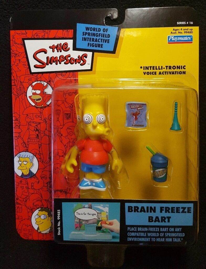 WoS-Bart con el cerebro congelado