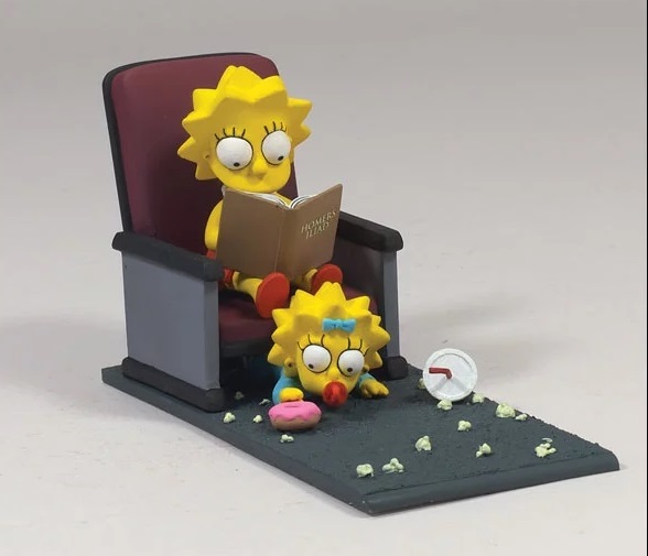 Lisa y Maggie en el cine - Los Simpsons la película 