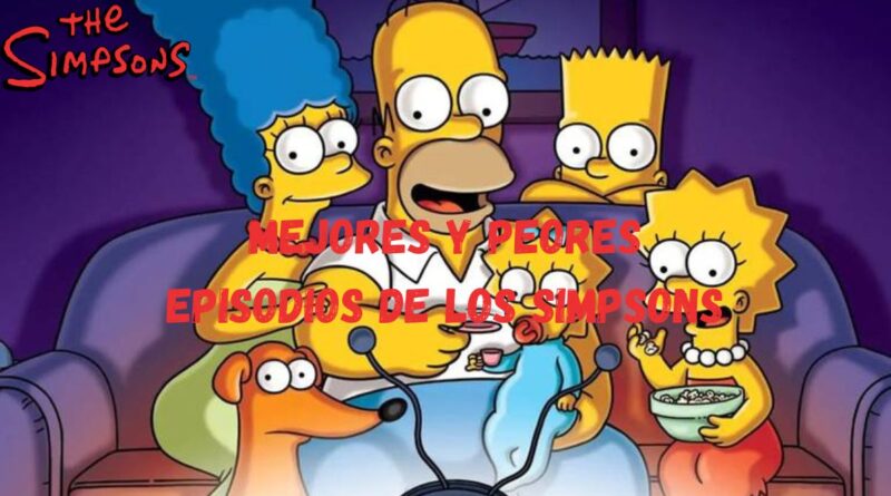 ranking de episodios de Los Simpsons