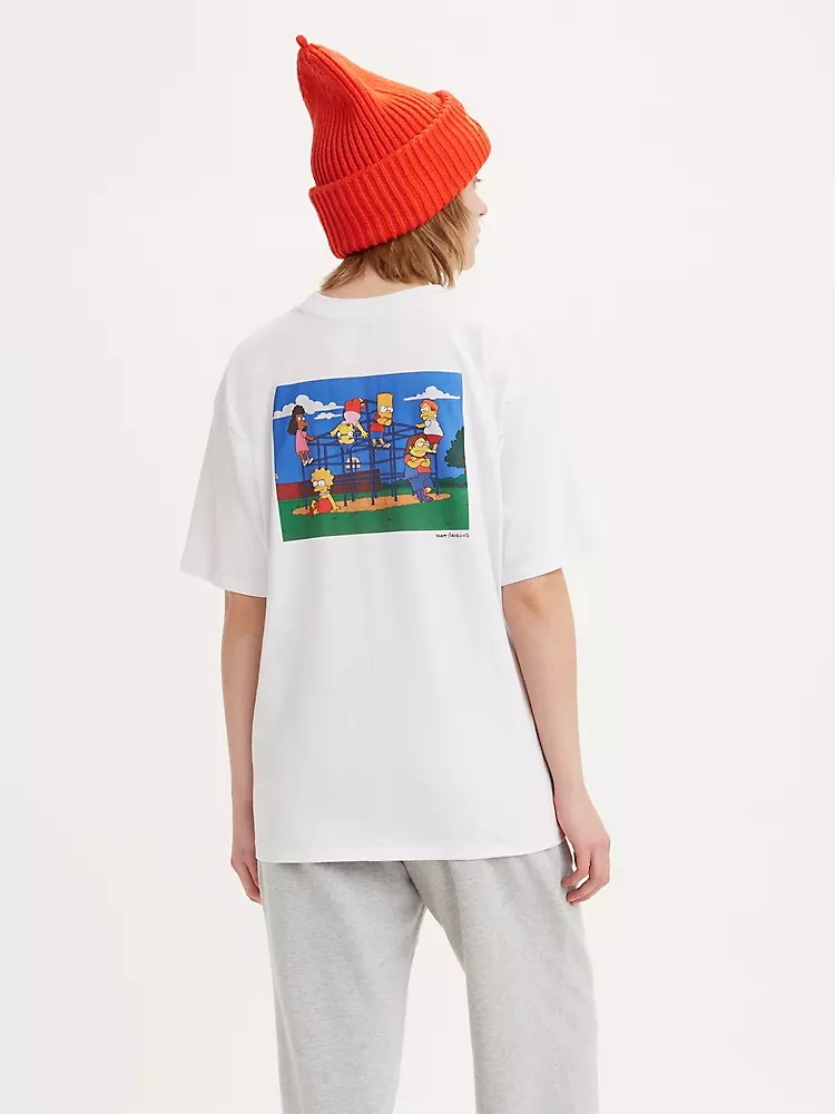 Camiseta del Patio de la escuela The Simpsons x Levi's