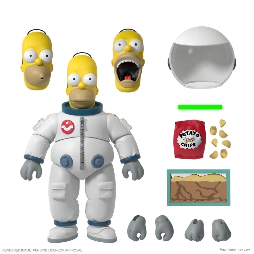 Homer Astronauta Super7