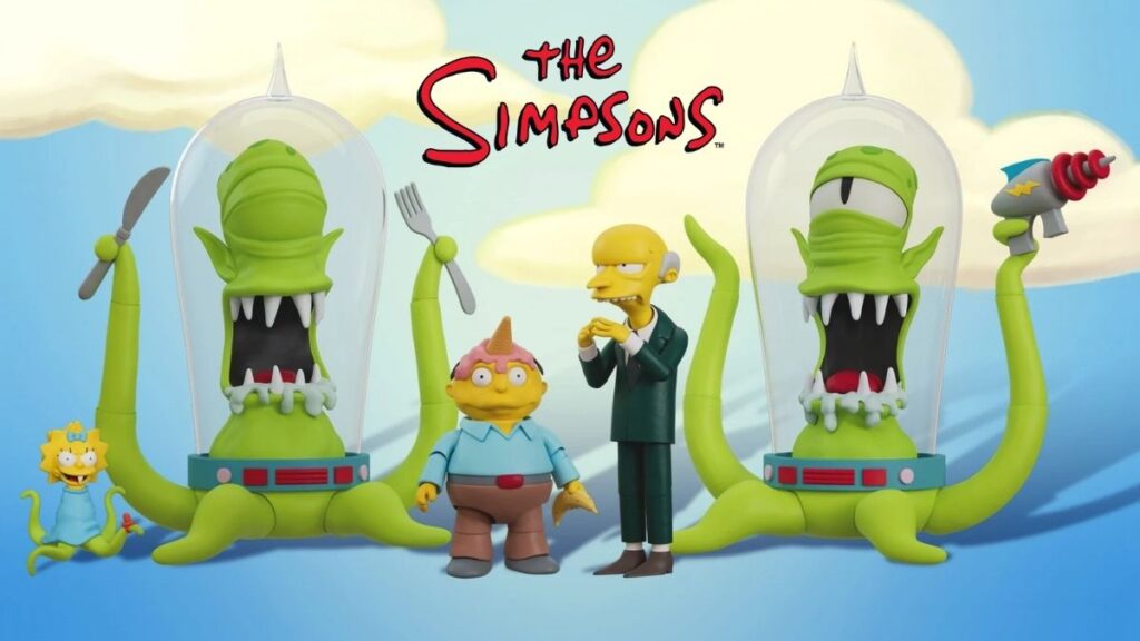 Tercera Ola de Figuras de Super7 de Los Simpsons